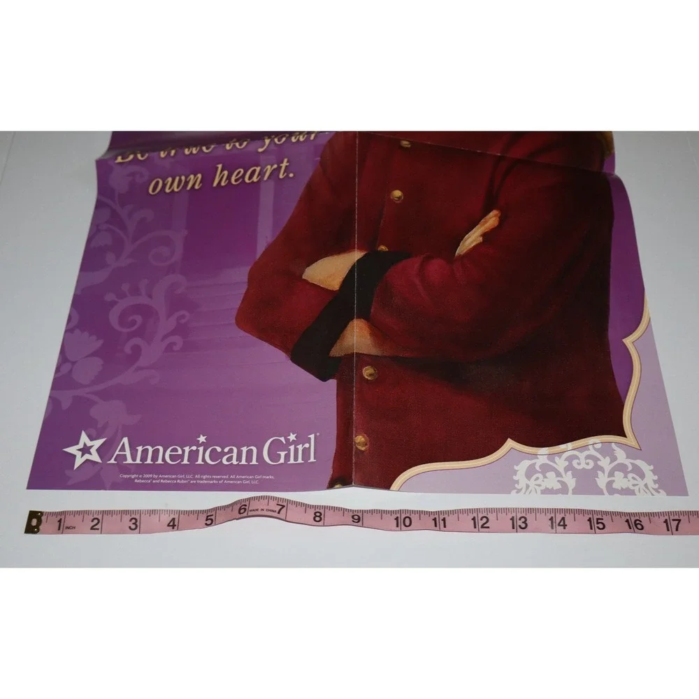 American Girl Doll Rebecca Be True To Your Own Heart 2009 Wall Poster 18